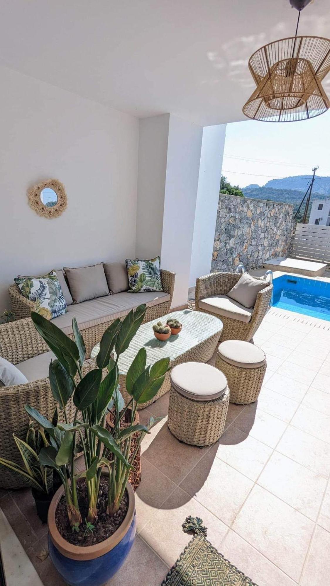 Casa Christiana, Lardos Villa Dış mekan fotoğraf